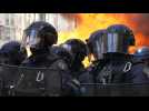 French pension reform: Paris demonstration ends with clashes