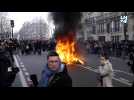 Retraites: 500.000 manifestants à Paris, selon la CGT