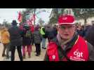 Manifestation à Etaples-sur-Mer contre la réforme des retraites ce samedi 11 février