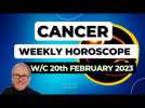 Cancer Horoscope Weekly Astrology from 20th February 2023