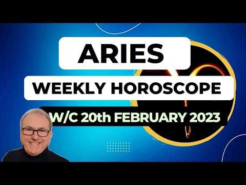 Aries Horoscope Weekly Astrology from 20th February 2023