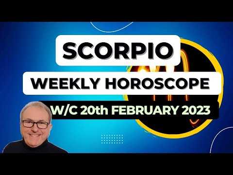 Scorpio Horoscope Weekly Astrology from 20th February 2023