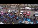 Charleville-Mézières: la manifestation contre les retraites place Nevers