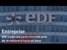 France : Perte record de près de 18 millards d'euros pour EDF en 2022