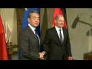 Scholz meets China's top diplomat Wang Yi at the Munich Security Conference