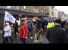 VIDEO. Faible mobilisation dans la Manche jeudi 16 février 2023 contre la réforme des retraites