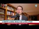 Le ministre Clarinval réveillé chez lui par la police