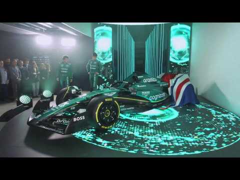Aston Martin Aramco Cognizant Formula One Team Reveals the AMR23 at its New Silverstone HQ