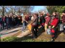 A Pontivy, le cortège avance en musique