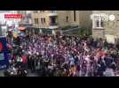VIDÉO. Carnaval de Granville : la République de Montmartre enflamme la rue Couraye