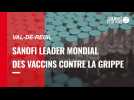 Sanofi, leader mondial des vaccins contre la grippe.