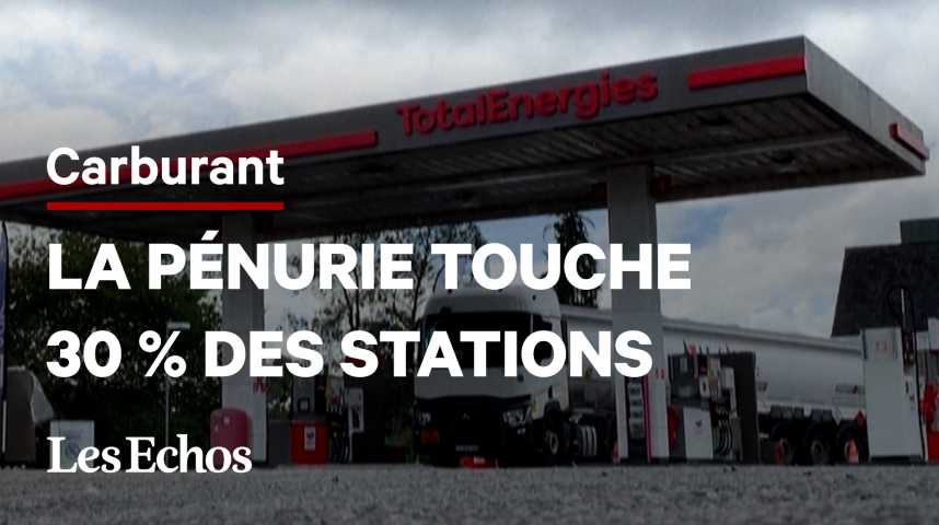 Illustration pour la vidéo Ce qu’il faut savoir sur la « pénurie » de carburant qui touche les stations Total