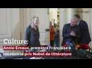 Culture: Annie Ernaux, première Française à recevoir le prix Nobel de littérature