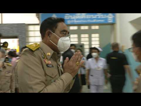 Thai PM visits hospital where survivors of mass shooting are being treated
