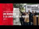 VIDÉO. Prix Bayeux-Calvados-Normandie : un hommage à la liberté de la presse au coeur du Mémorial des reporters