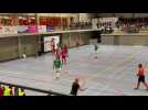 Futsal (D2B): coup franc d'Anik (Celtic FD Visé) et arrêt de Thys (Defra Herstal 1453)