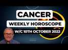 Cancer Horoscope Weekly Astrology from 10th October 2022