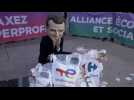 Paris: la CGT, Oxfam et Greenpeace réclament la taxation des 
