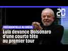 Présidentielle au Brésil: Lula devance Bolsonaro d'une courte tête au premier tour