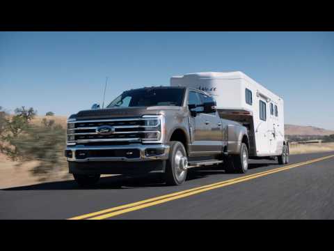 All-New Ford F-Series Super Duty F-350 Lariat Driving Video