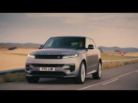 2023 Range Rover Sport Dynamic SE P400 in Elger Grey Driving Video