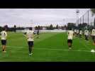 Entraînement Anderlecht avec Stassin