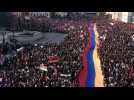 Thousands rally in Nagorno-Karabakh to protest blockade of Lachin corridor