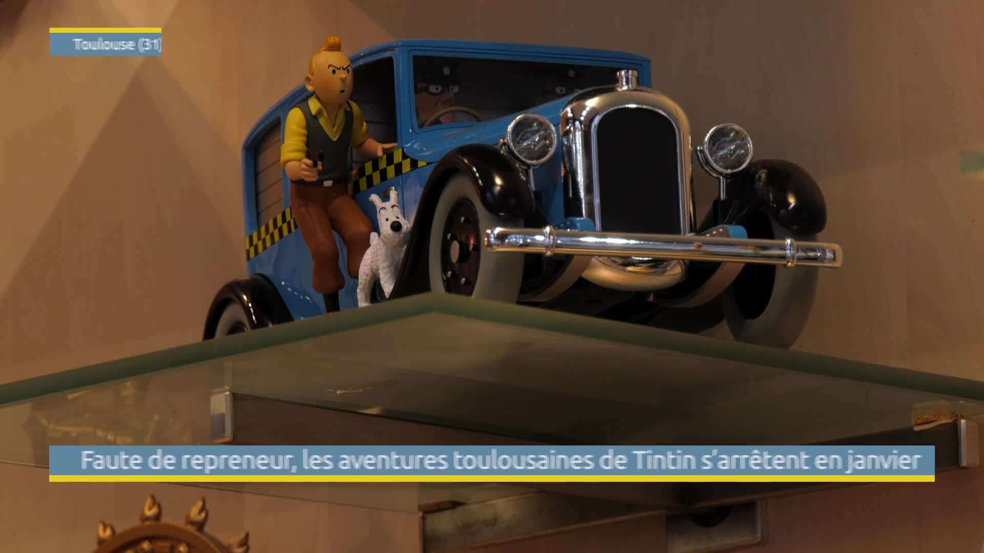 Toulouse. Une impressionnante collection de plus de 500 objets Tintin mise  en vente