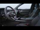 The new Audi Q8 e-tron Chronos Interior Design in Gray metallic