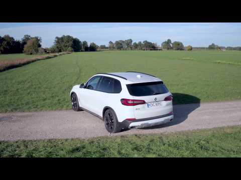 The new BMW X5 PHEV Drone Video