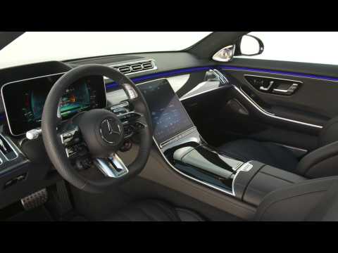 Mercedes-AMG S 63 E PERFORMANCE Interior Design in graphite grey