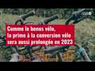 VIDÉO. Prime à la conversion vélo : six questions après sa prolongation en 2023