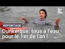 Dunkerque : exceptionnelle douceur et affluence record pour le « Bain dégivré »