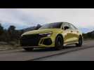 2022 Audi RS 3 in Python Yellow Drivng Video