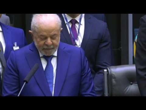 Lula takes oath for third term as Brazil's president