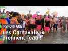 Dunkerque Bain des givrés carnaval