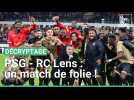 Le RC Lens inflige au PSG sa première défaite de la saison (3-1)