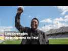 Les dates clés de la carrière de Pelé.