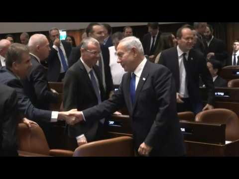Israel's parliament approves new Netanyahu government