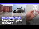 Koweït : Une rare tempête de grêle s'abat sur le pays