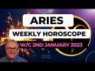 Aries Horoscope Weekly Astrology from 2nd January 2023