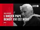 VIDÉO. L'ancien pape Benoît XVI est mort à l'âge de 95 ans