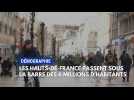 Hauts-de-France : moins de six millions d'habitants