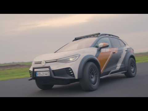Volkswagen ID. XTREME off-road concept car Driving Video