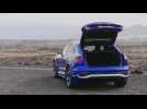 The new Audi SQ8 Sportback e-tron Interior Design in Ultra Blue