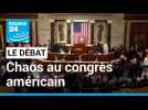 Chaos au congrès américain ? 20 républicains bloquent l'élection du 