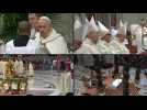 Pope Francis celebrates Epiphany mass at St Peter's Basilica