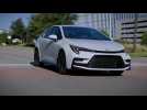 2023 Toyota Corolla XSE in Wind Chill Pearl Driving Video