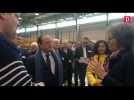 Lot-et-Garonne : François Hollande à Damazan pour la plateforme Label Emmaüs
