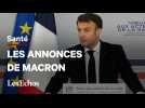 Plan santé : ce qu'il faut retenir des annonces d'Emmanuel Macron
